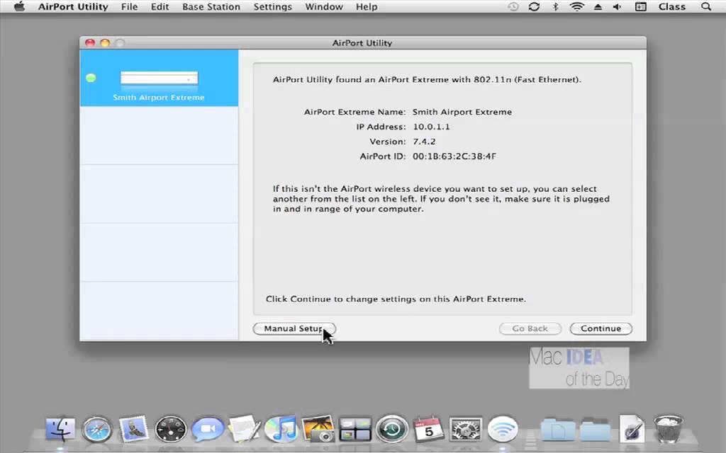airport utility for mac 10.4.11
